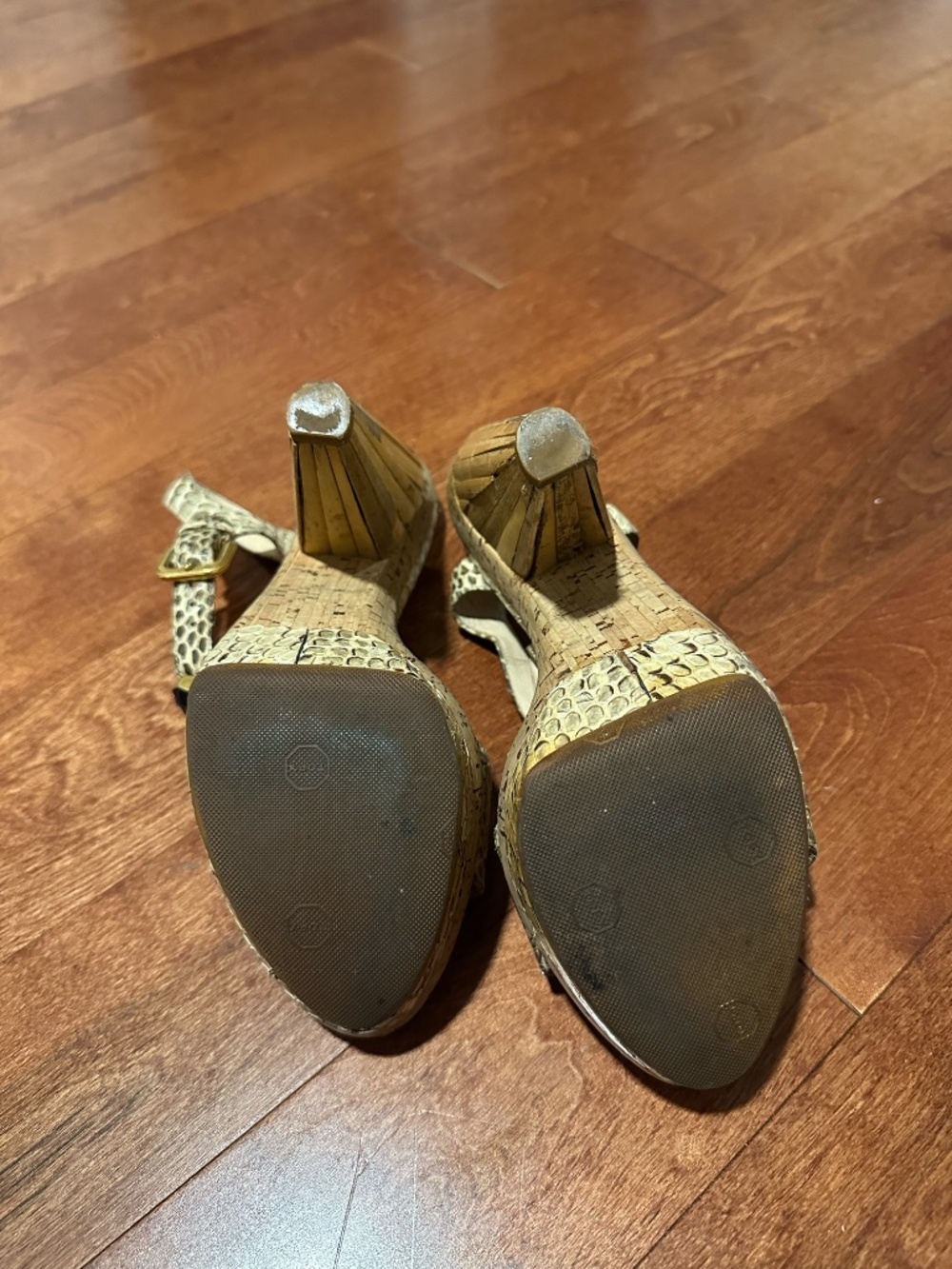 Prada Python Leather Heels size 38 - Picture 4 of 4